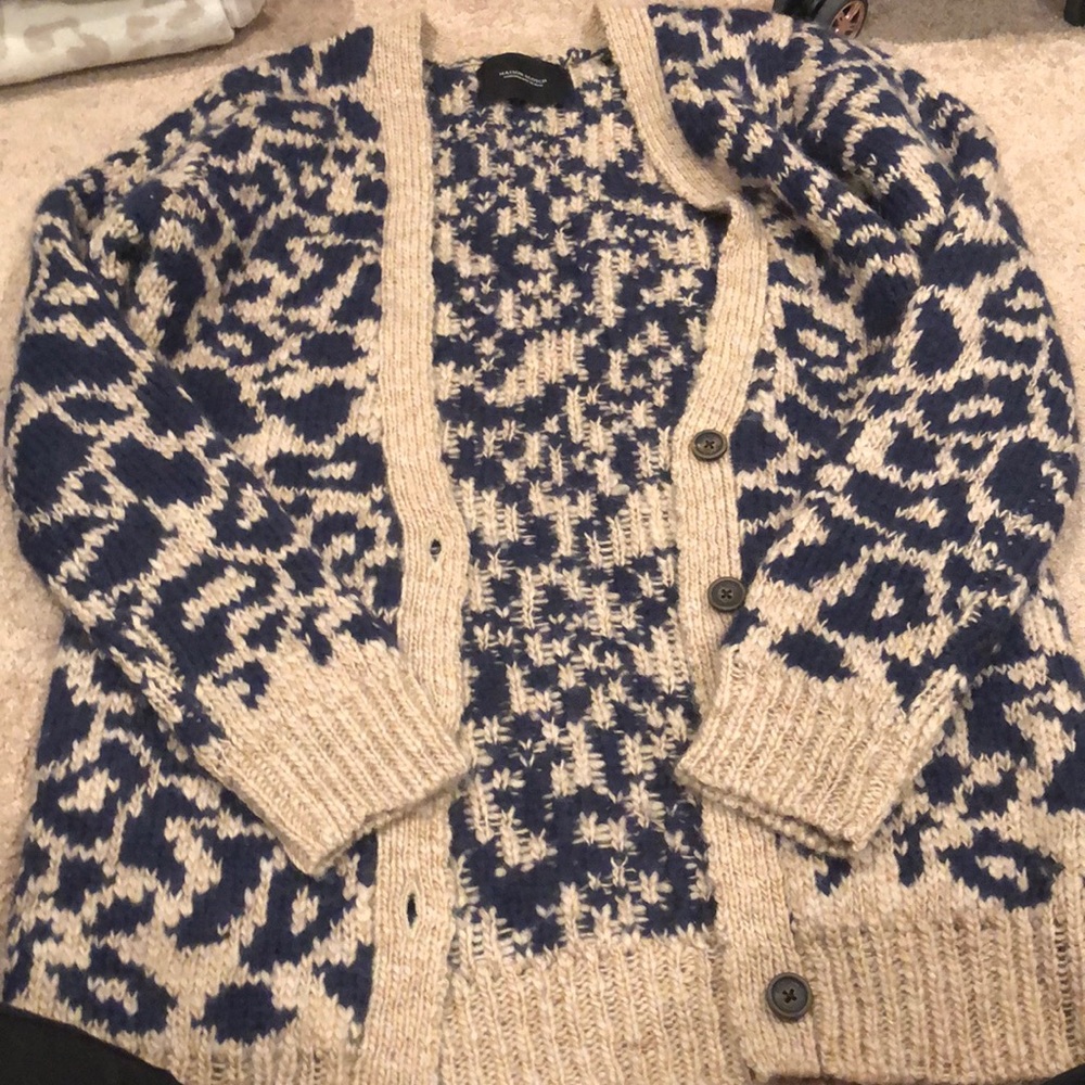 Mason Scotch Leopard Cardigan